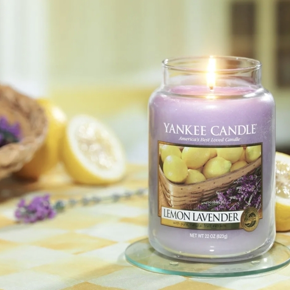 Yankee Candle Other - Yankee Candle 22oz Lemon Lavendar Original Jar Candle New